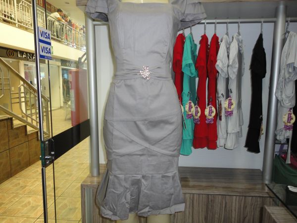 VESTIDO DE TRICOLINE